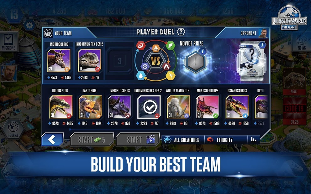 Screenshots Jurassic World™: The game - Game xây dựng công viên khủng long