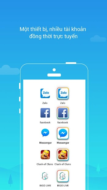 Screenshots Parallel Space－Nhân đôi ứng dụng