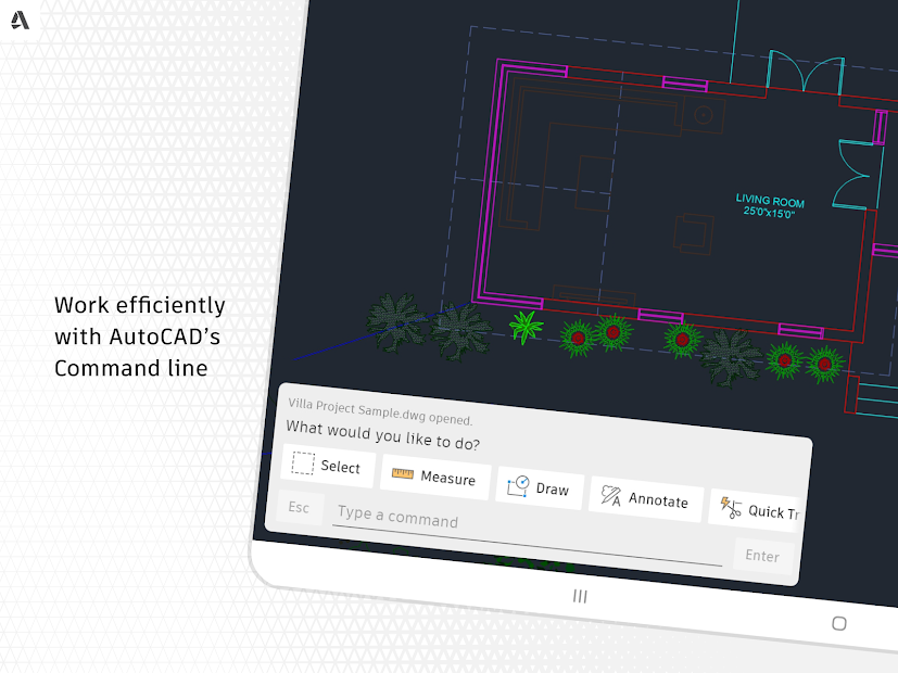 Screenshots AutoCAD - DWG Viewer & Editor - Vẽ thiết kế nội thất