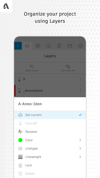 Screenshots AutoCAD - DWG Viewer & Editor - Vẽ thiết kế nội thất