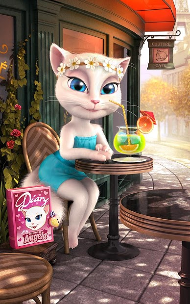 Screenshots Talking Angela - Chơi đùa cùng mèo Angela