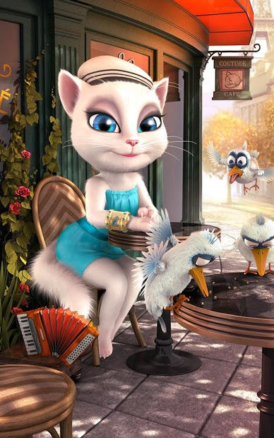 Screenshots Talking Angela - Chơi đùa cùng mèo Angela