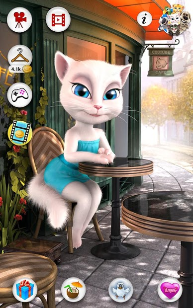 Screenshots Talking Angela - Chơi đùa cùng mèo Angela