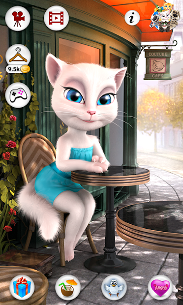 Screenshots Talking Angela - Chơi đùa cùng mèo Angela