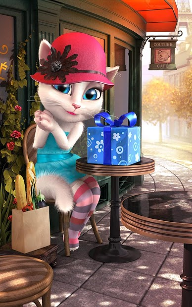 Screenshots Talking Angela - Chơi đùa cùng mèo Angela