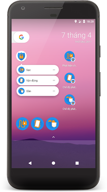 Screenshots Chuông báo chống trộm