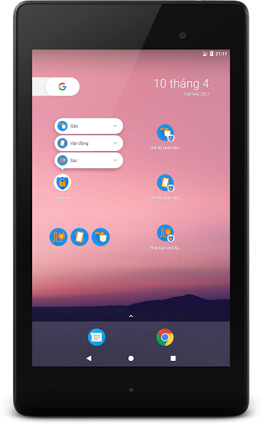 Screenshots Chuông báo chống trộm