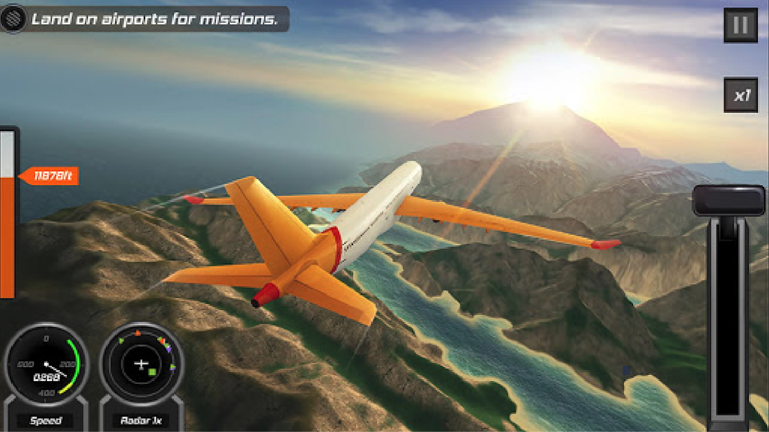 Screenshots Flight Pilot Simulator 3D Free - Game mô phỏng lái máy bay 3D miễn phí