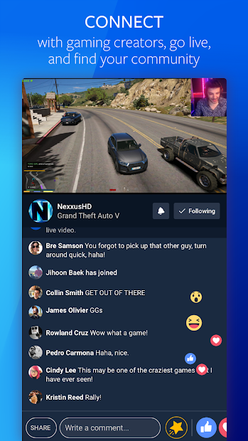 Screenshots Facebook Gaming - Kết nối cộng đồng Game thủ
