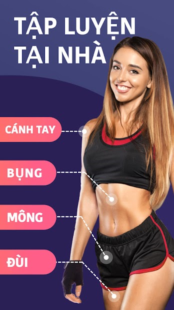 Screenshots Ứng Dụng Giảm Cân Cho Nữ - Tập Luyện Tại Nhà