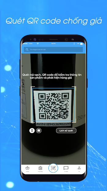 Screenshots Barcode Việt - Phát hiện hàng giả