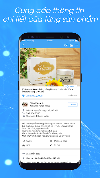 Screenshots Barcode Việt - Phát hiện hàng giả