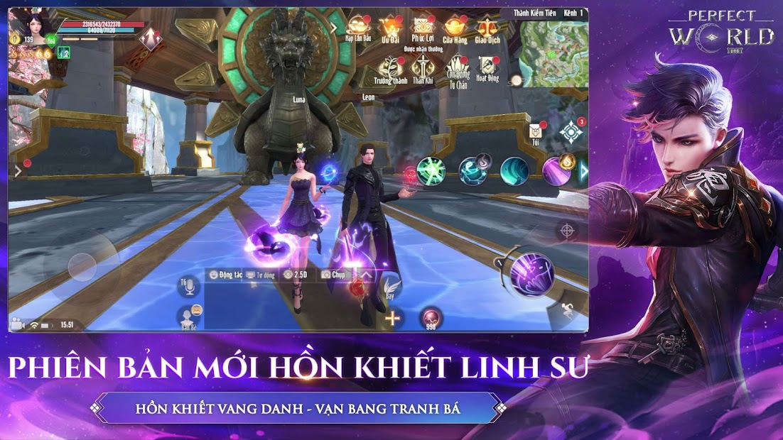 Screenshots Perfect World - Thế Giới Hoàn Mỹ Mobile
