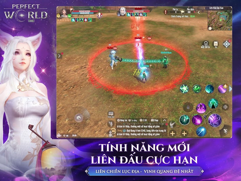 Screenshots Perfect World - Thế Giới Hoàn Mỹ Mobile
