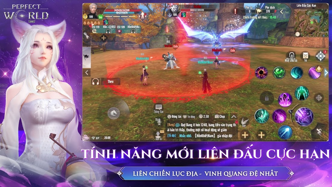 Screenshots Perfect World - Thế Giới Hoàn Mỹ Mobile