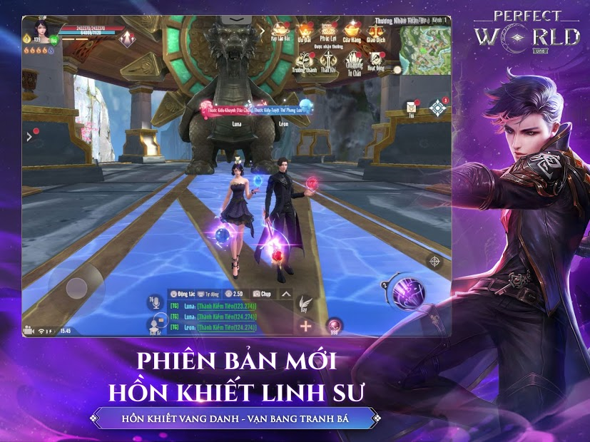 Screenshots Perfect World - Thế Giới Hoàn Mỹ Mobile