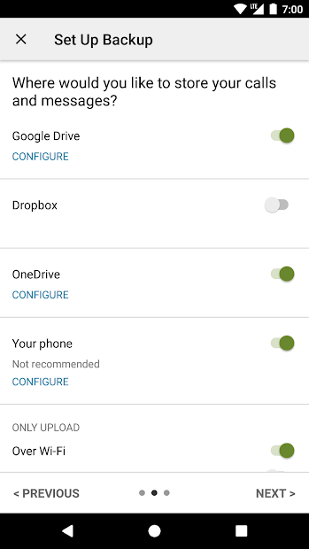 Screenshots SMS Backup & Restore - Sao lưu và phục hồi tin nhắn, dữ liệu