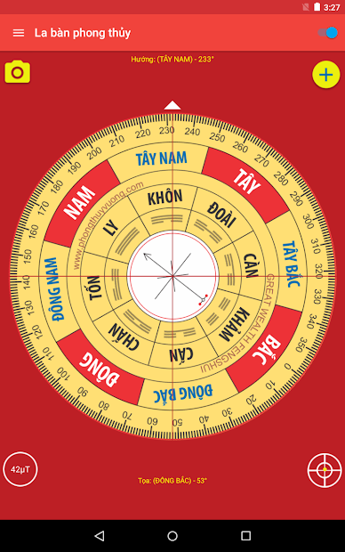 Screenshots La bàn Phong thủy