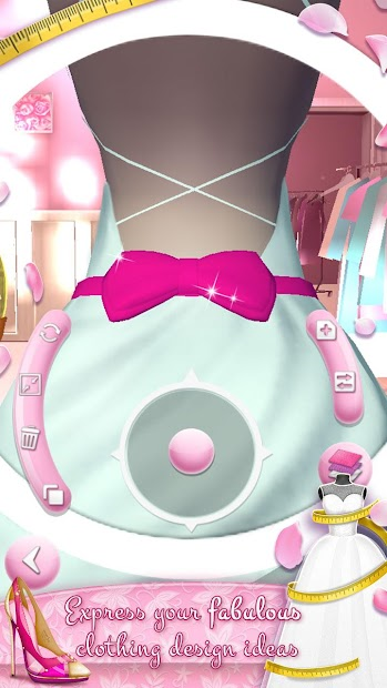 Screenshots Trò chơi thiết kế giày và váy cưới: Thiết kế kiểu váy và giày đẹp