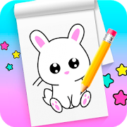 Easy way to draw cute animals step by step for kids and beginners