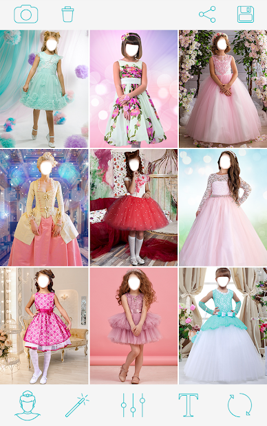 Screenshots Princess Camera Glitter - Chụp ảnh công chúa long lanh cho các bé gái