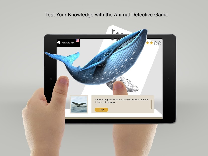 Screenshots Animal 4D+: Học ngôn ngữ qua hình ảnh 4D sinh động
