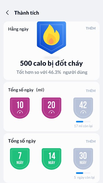 Screenshots Trình theo dõi bước - Đo bước chân Miễn phí