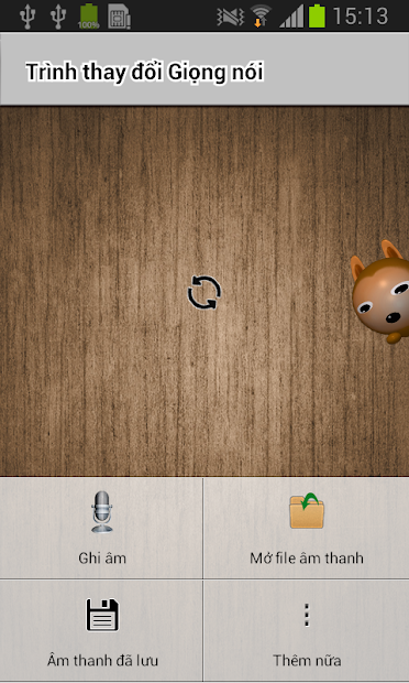 Screenshots Voice changer - Ứng dụng thay đổi giọng nói nam, nữ, em bé,...