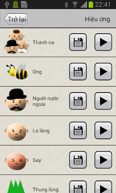 Screenshots Voice changer - Ứng dụng thay đổi giọng nói nam, nữ, em bé,...