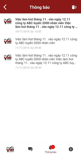 Screenshots Việc làm Bắc Ninh: Tổng hợp nhiều việc làm tại Bắc Ninh