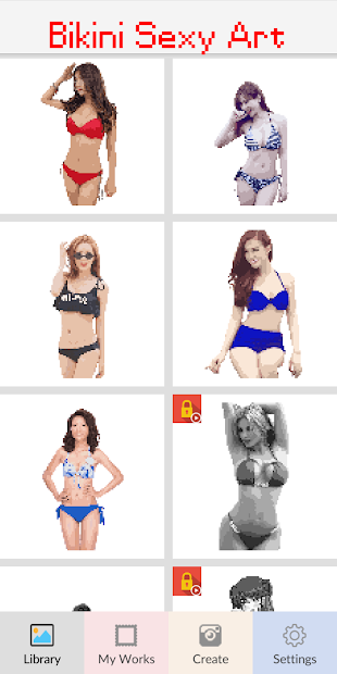 Ứng Dụng Bikini Pixel Art: Tô Màu Những Cô Gái Quyến Rũ | Link Tải Free,  Cách Sử Dụng