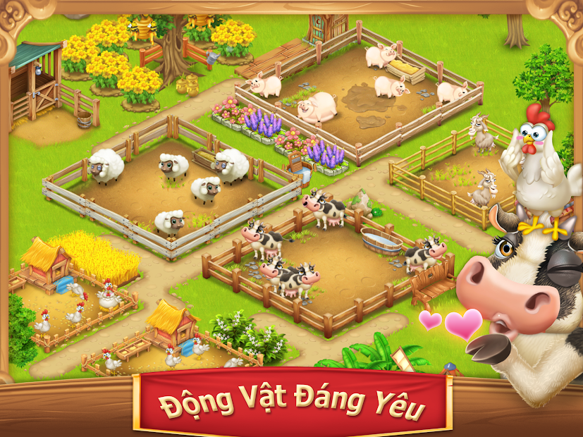 Screenshots Làng Trang Trại Village & Farm - Game nông trại giống Hay Day