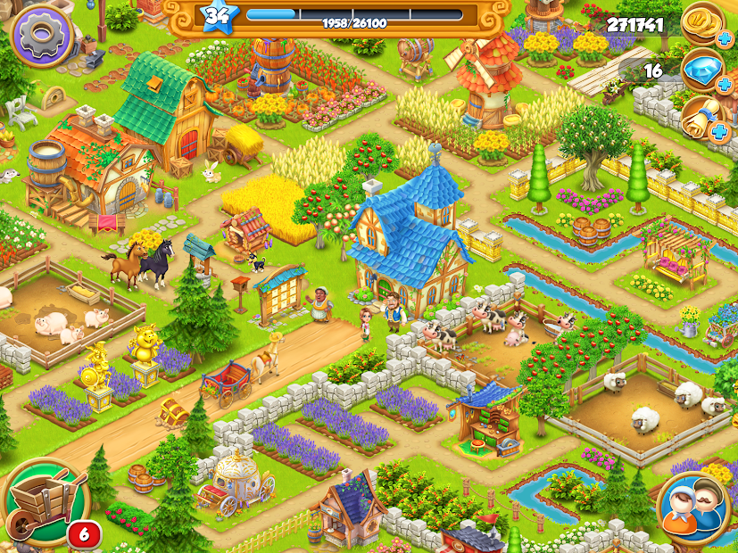 Screenshots Làng Trang Trại Village & Farm - Game nông trại giống Hay Day