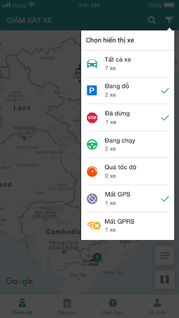 Ứng dụng Vtracking 2.0 - Quản lý và giám sát phương tiện vận tải | Link ...