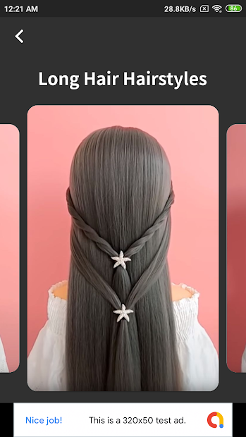 Ứng dụng Hairstyles for Girls: Tạo kiểu tóc cho cô gái theo từng bước |  Link tải free, cách sử dụng