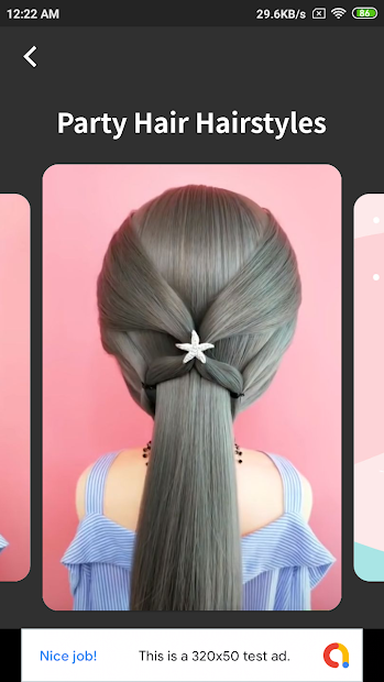 Ứng dụng Hairstyles for Girls: Tạo kiểu tóc cho cô gái theo từng bước |  Link tải free, cách sử dụng