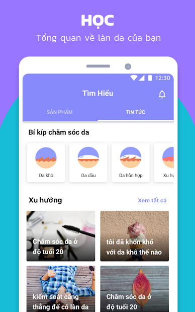 Screenshots TroveSkin - Đồng Hành Cùng Bạn Chăm Sóc Da