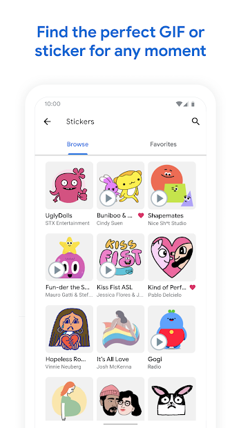 Screenshots Messages - Ứng dụng nhắn tin cho Android