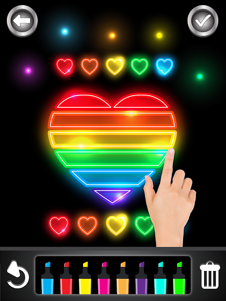 Screenshots Glitter dress coloring and drawing book for Kids: Sách tô màu váy đầm lấp lánh cho bé