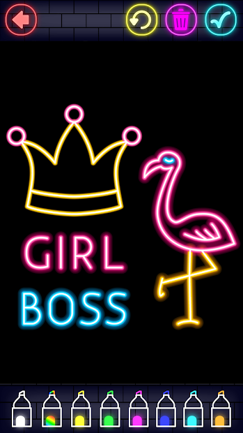 Screenshots Glitter dress coloring and drawing book for Kids: Sách tô màu váy đầm lấp lánh cho bé