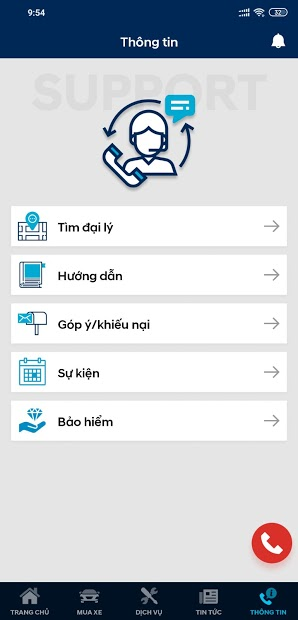Screenshots Hyundai ME! - Hỗ trợ dịch vụ và cập nhật các thông tin về hãng xe Hyundai