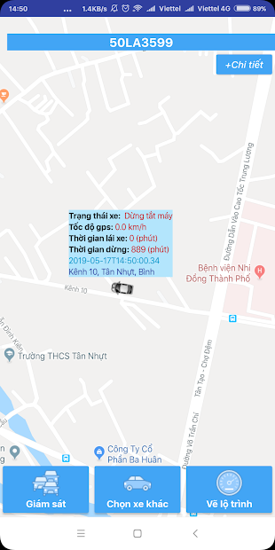 Screenshots NASIA GPS: Thiết bị Giám sát hành trình Nasia V5