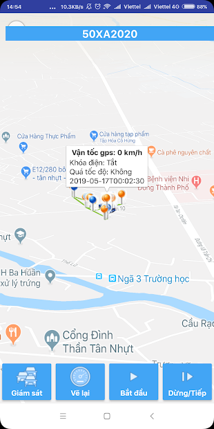 Screenshots NASIA GPS: Thiết bị Giám sát hành trình Nasia V5