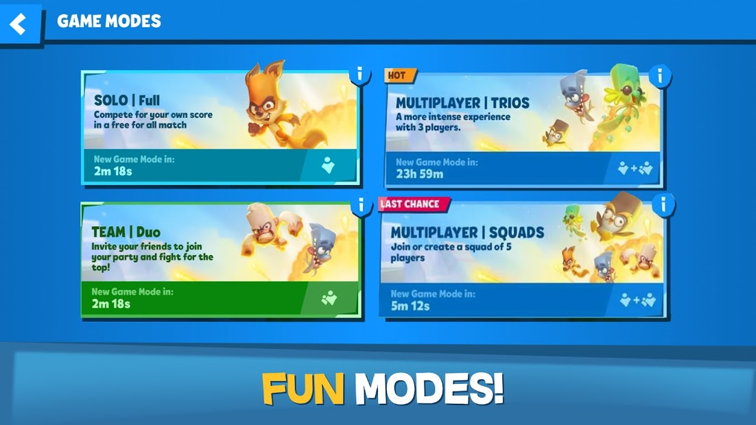 Screenshots Zooba: Fun Shooting Battle - Sinh tồn trong vườn thú vui nhộn