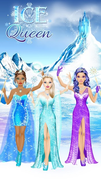 Screenshots Ice Queen - Dress Up & Makeup: Làm tóc và trang điểm cho búp bê