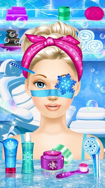 Screenshots Ice Queen - Dress Up & Makeup: Làm tóc và trang điểm cho búp bê