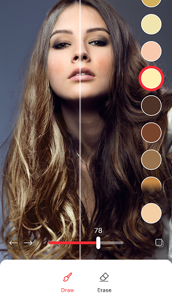 Ứng dụng Hair Color Changer: Mô phỏng màu tóc trên ảnh | Link tải free,  cách sử dụng
