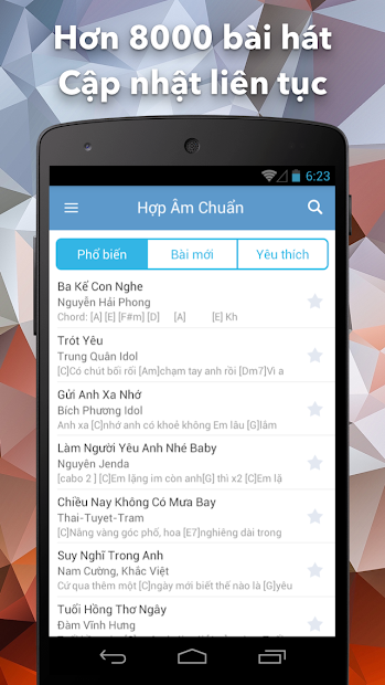 Ứng Dụng Hợp Âm Chuẩn: Tra Cứu Hợp Âm Guitar, Ukulele Và Piano | Link Tải  Free, Cách Sử Dụng