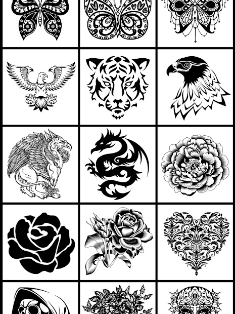 Screenshots Tattoo Maker - Tạo ảnh hình xăm độc đáo