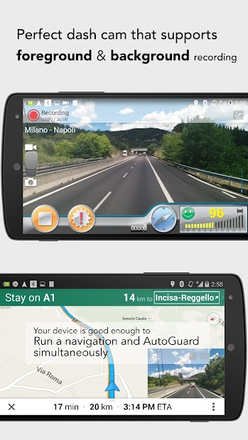 Screenshots AutoGuard Dash Cam - Blackbox: biến smartphone thành camera hành trình